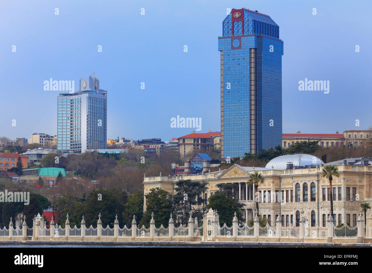 Vintage osmanischen Palast, Bosporus, Istanbul, Türkei Stockfoto