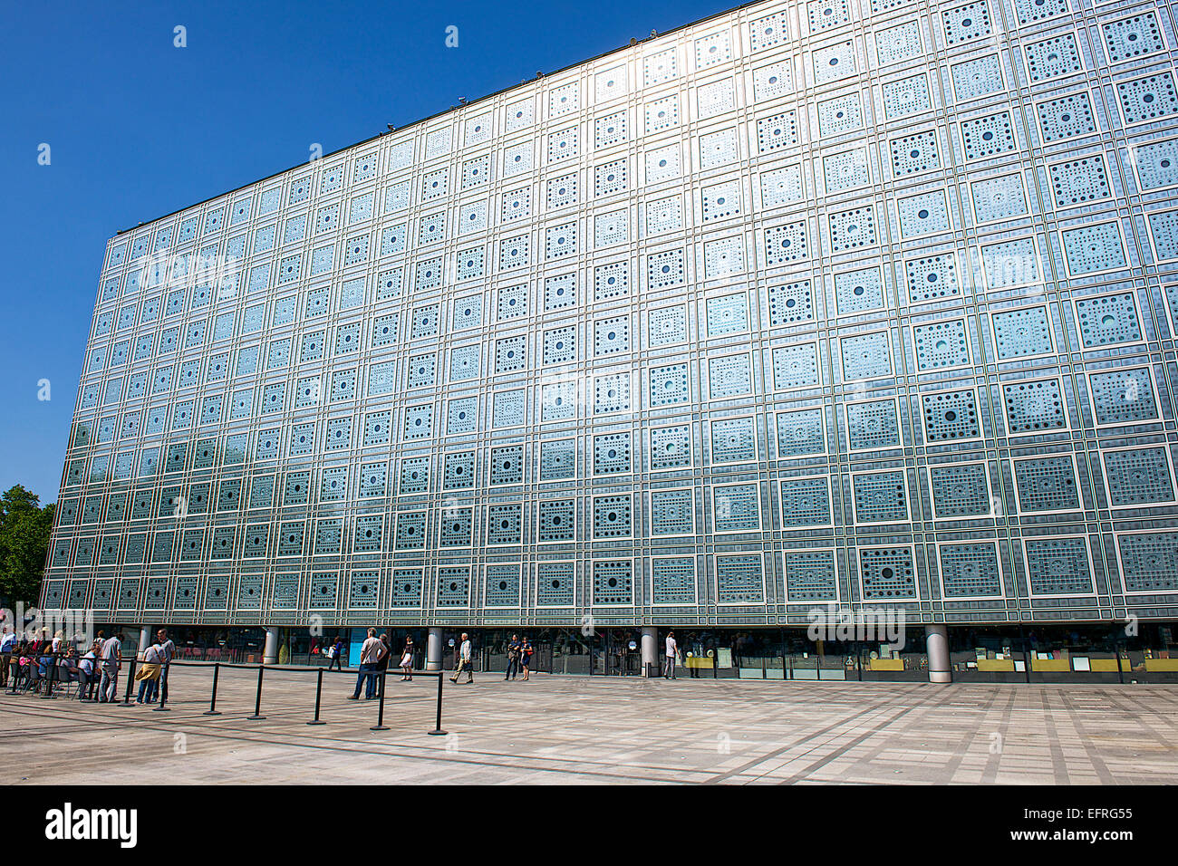 Institut du Monde Arabe, Paris, Frankreich Stockfoto