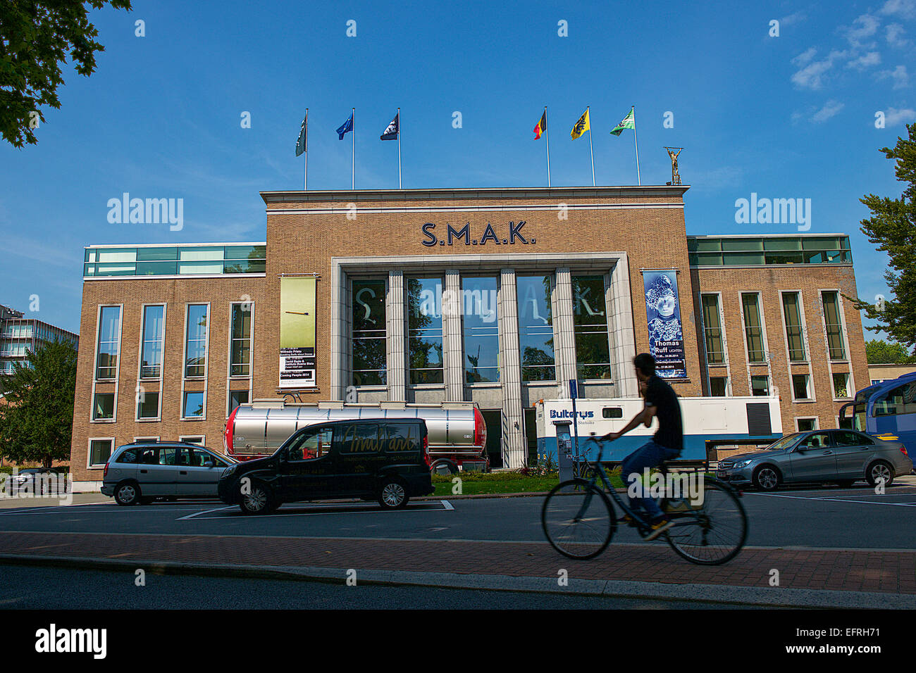 S.M.A.K Museum für zeitgenössische Kunst, Gent, Belgien Stockfoto