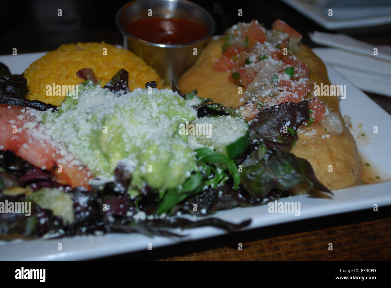 Mexikanisches Essen Liebe! Stockfoto