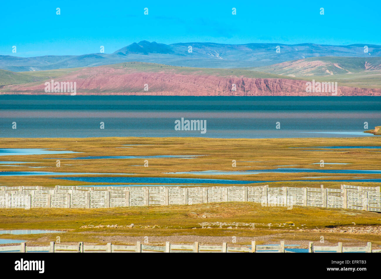 Reisen Sie in Tibet. Stockfoto