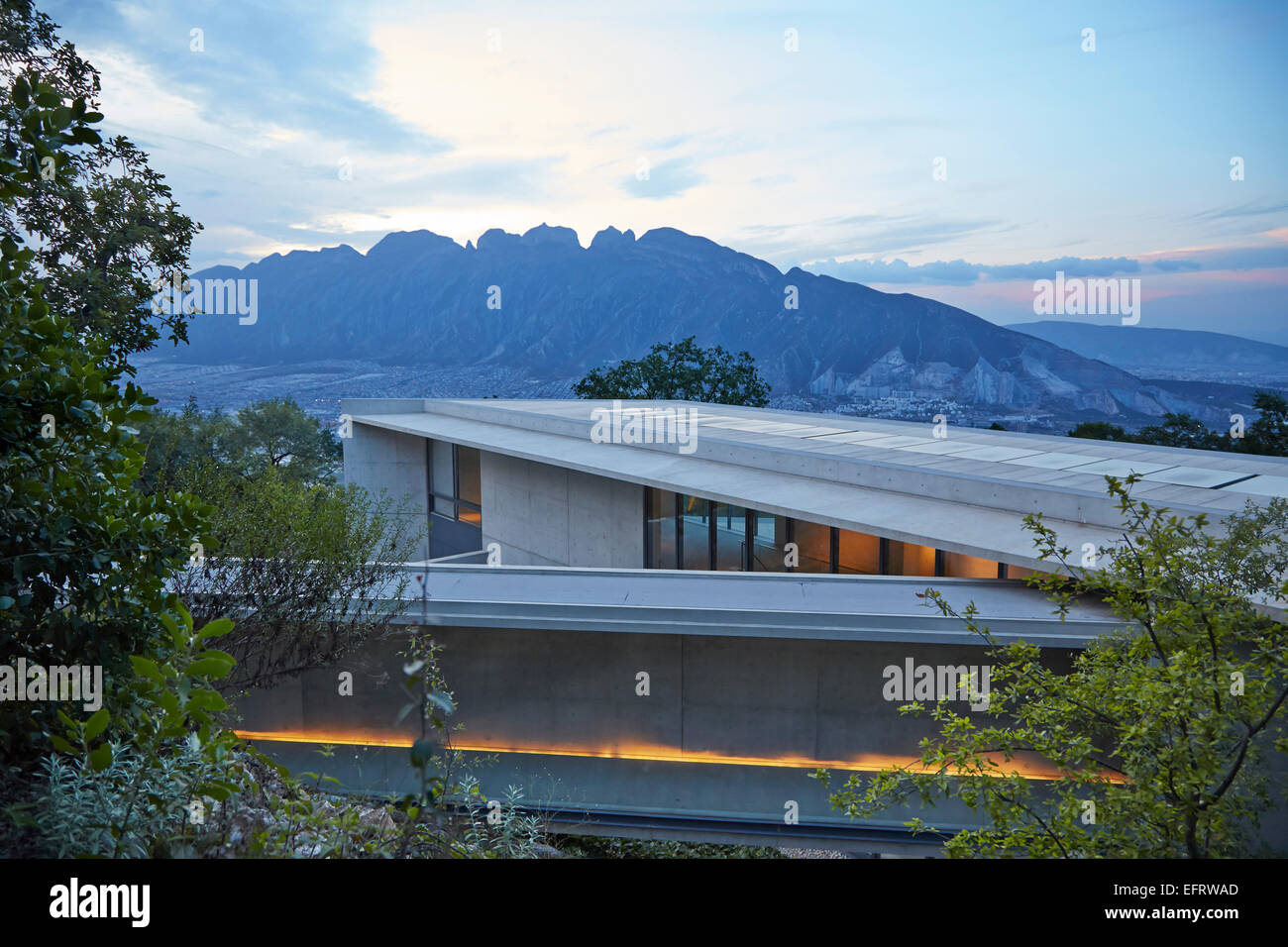 Casa Monterrey, Monterrey, Mexiko, Architekt: Tadao Ando, 2013. Stockfoto