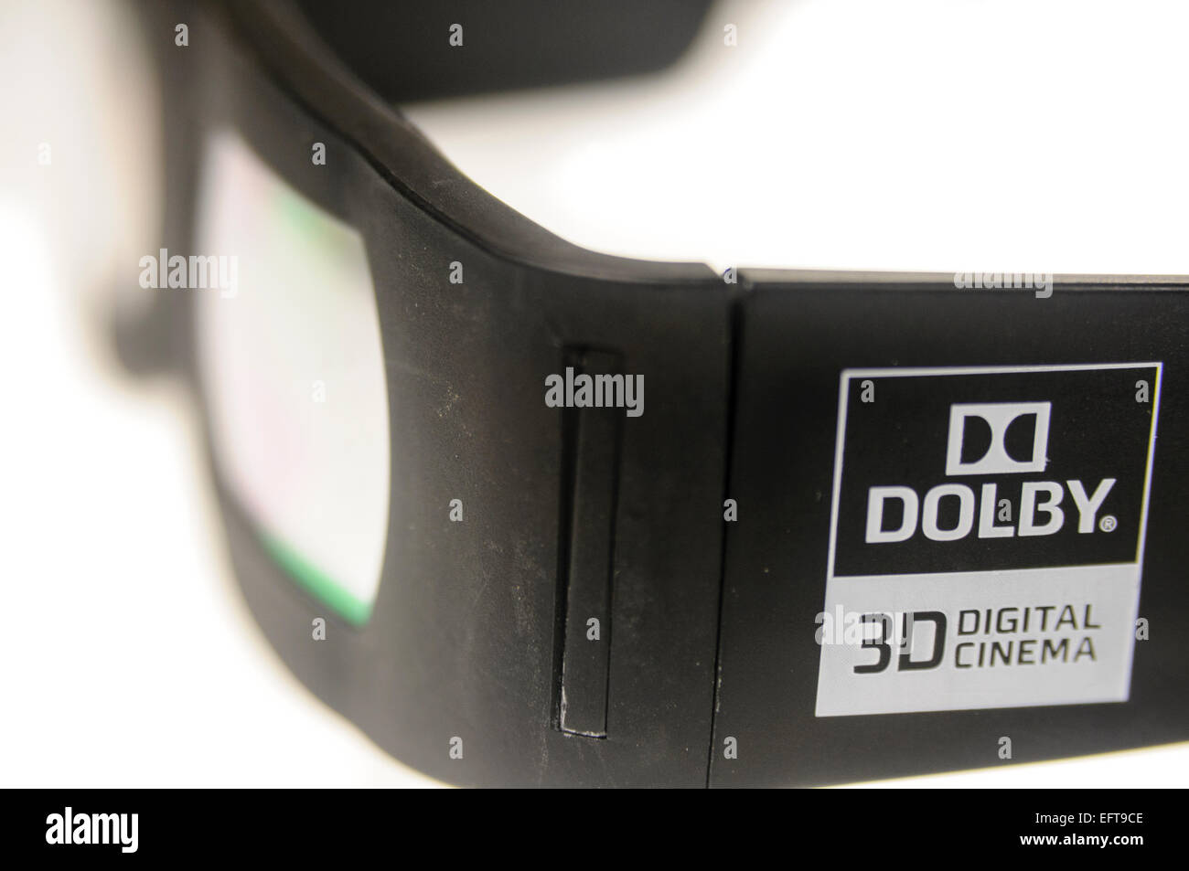 Dolby Digital Cinema 3D Brille Stockfoto