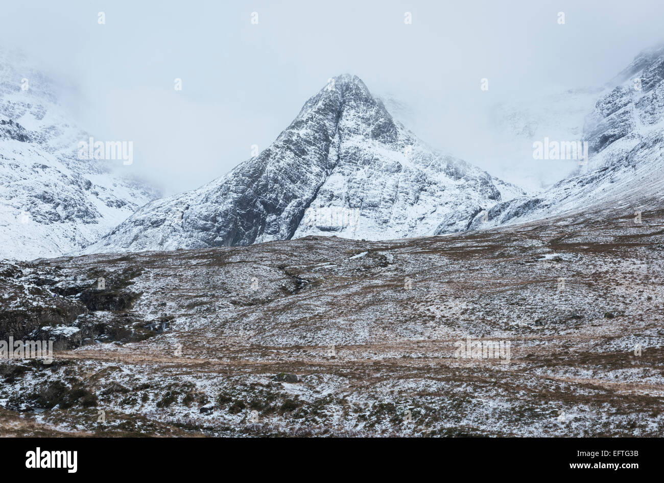 Sgurr eine Fheadhain und Coire Na Creiche, Isle Of Skye, Schottland Stockfoto