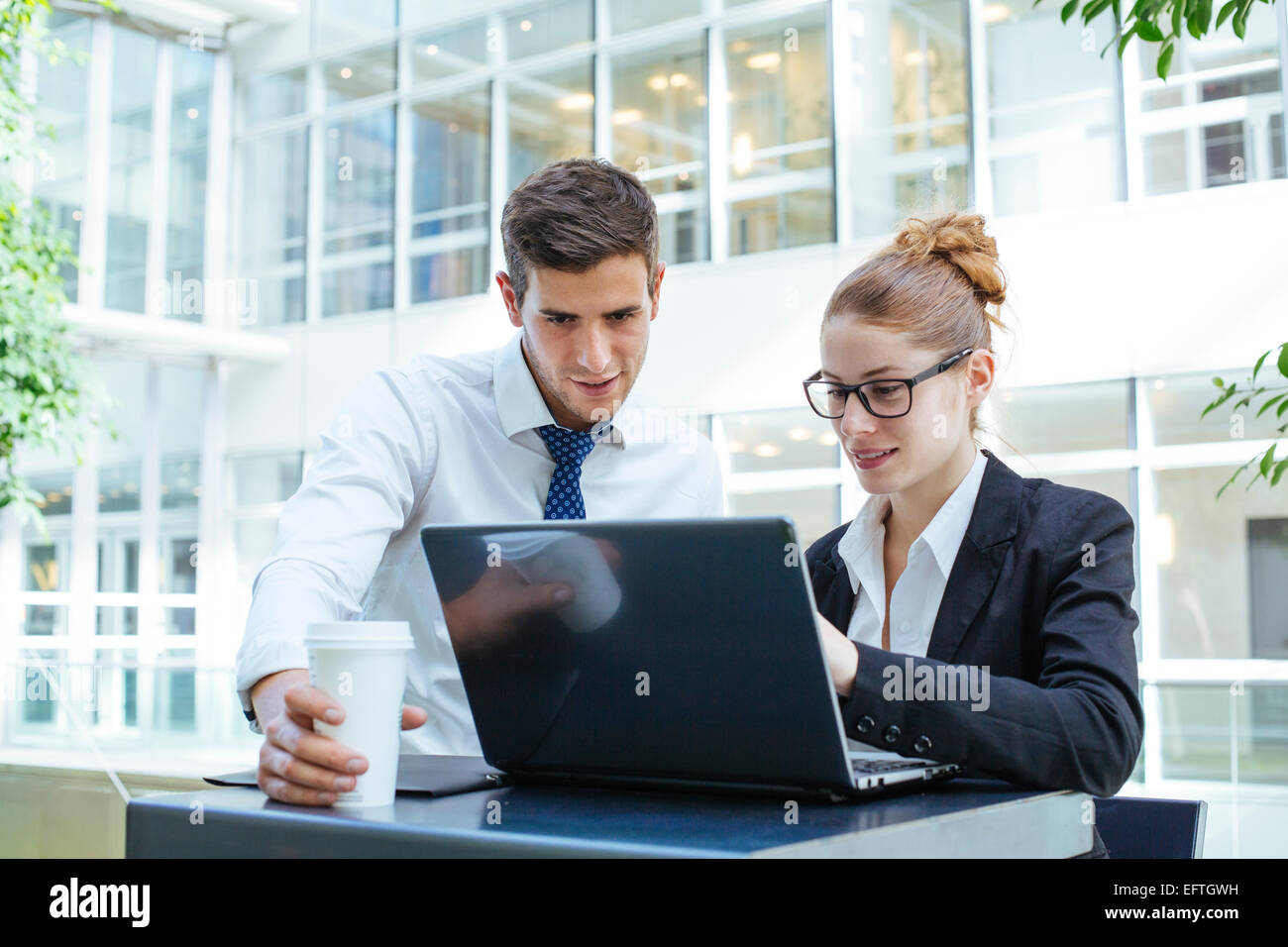 Business-Leute treffen Stockfoto