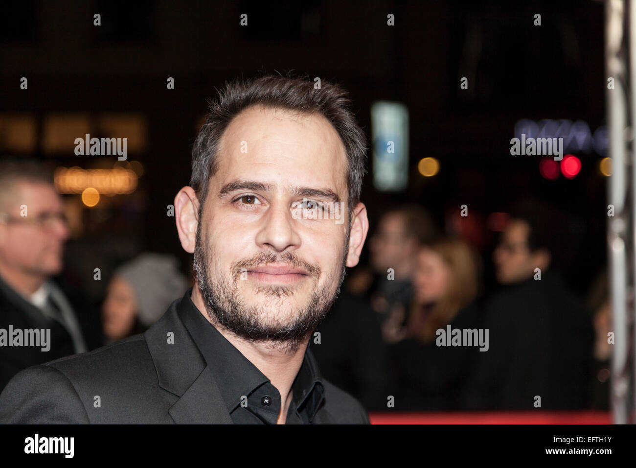 Berlin, Deutschland. 9. Februar 2015. Moritz Bleibtreu (Schauspieler) bei der Premiere von "Frau in Gold" während der 65. internationalen Film Festivals Berlinale in Berlin Deutschland am 9. Februar 2015 Credit: Stefan Papp/Alamy Live News Stockfoto