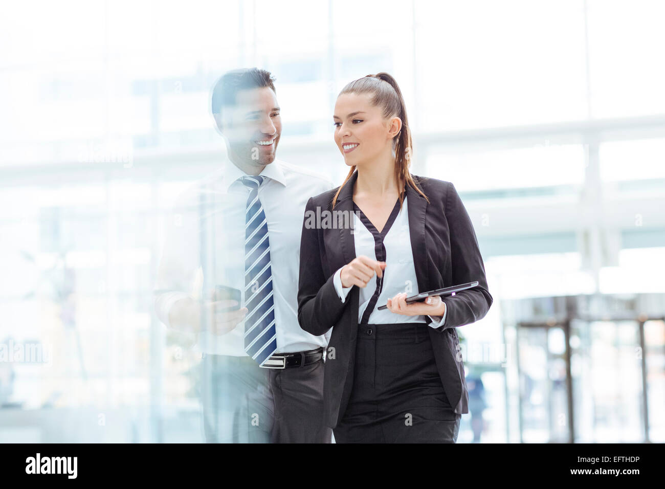 Business-Leute treffen Stockfoto