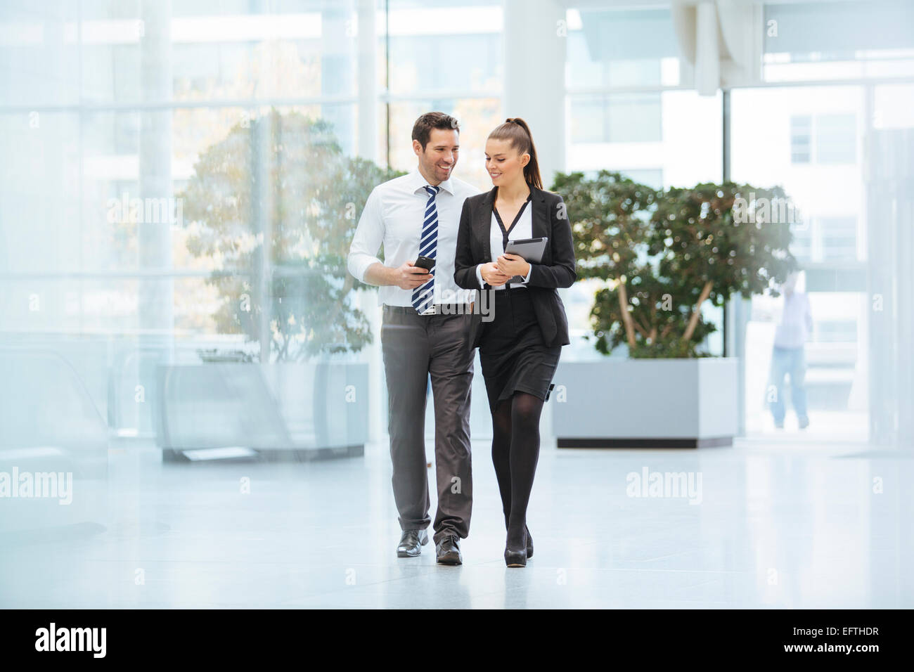 Business-Leute treffen Stockfoto