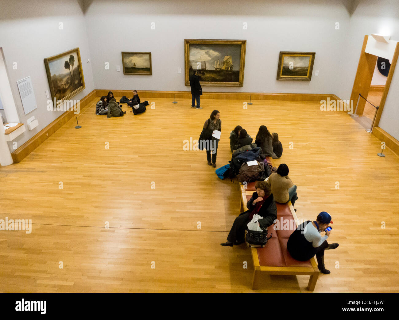 Turner-Gemälde in der Tate Gallery, London Stockfoto
