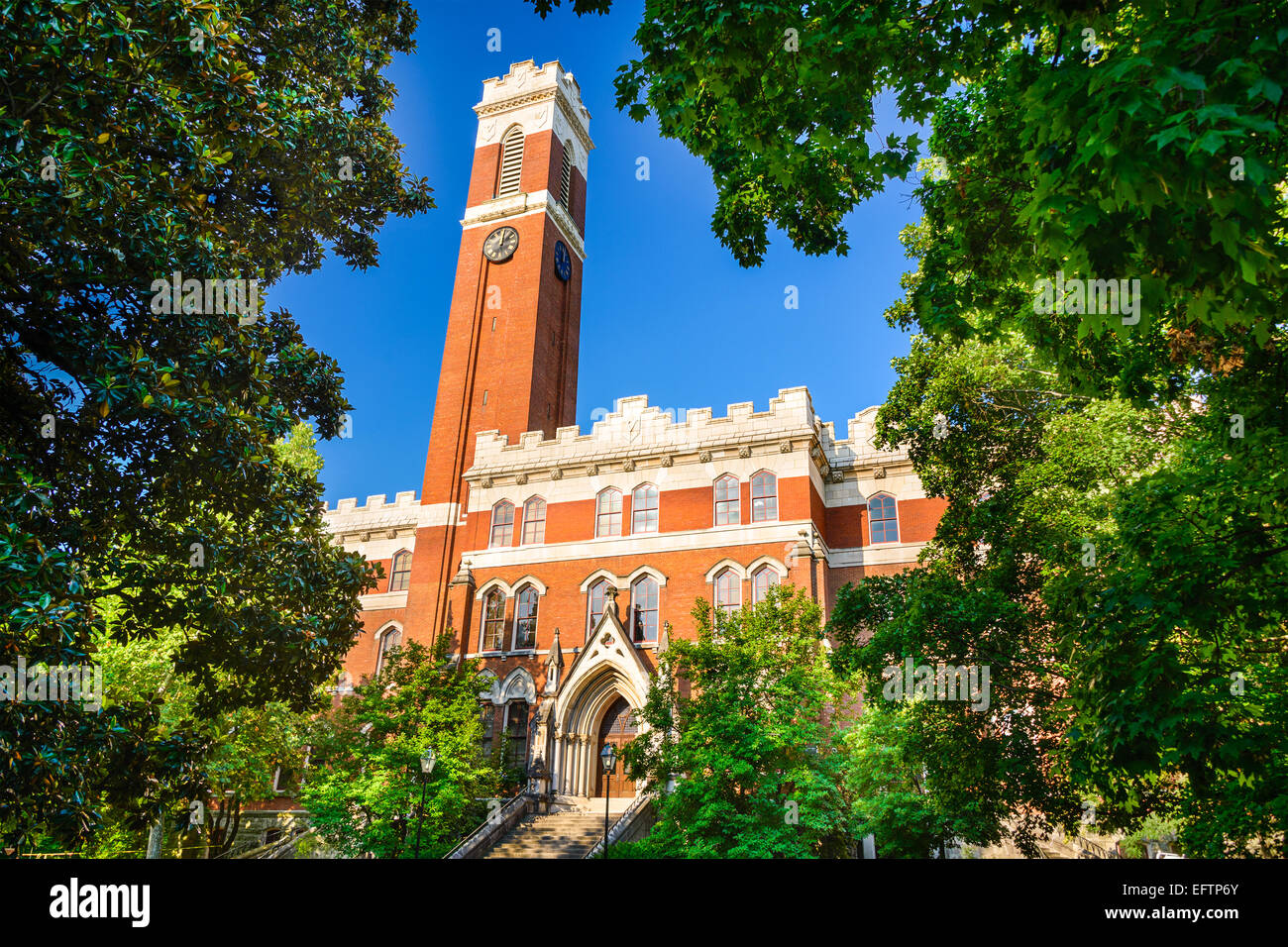 Campus der Vanderbilt University in Nashville, Tennessee. Stockfoto