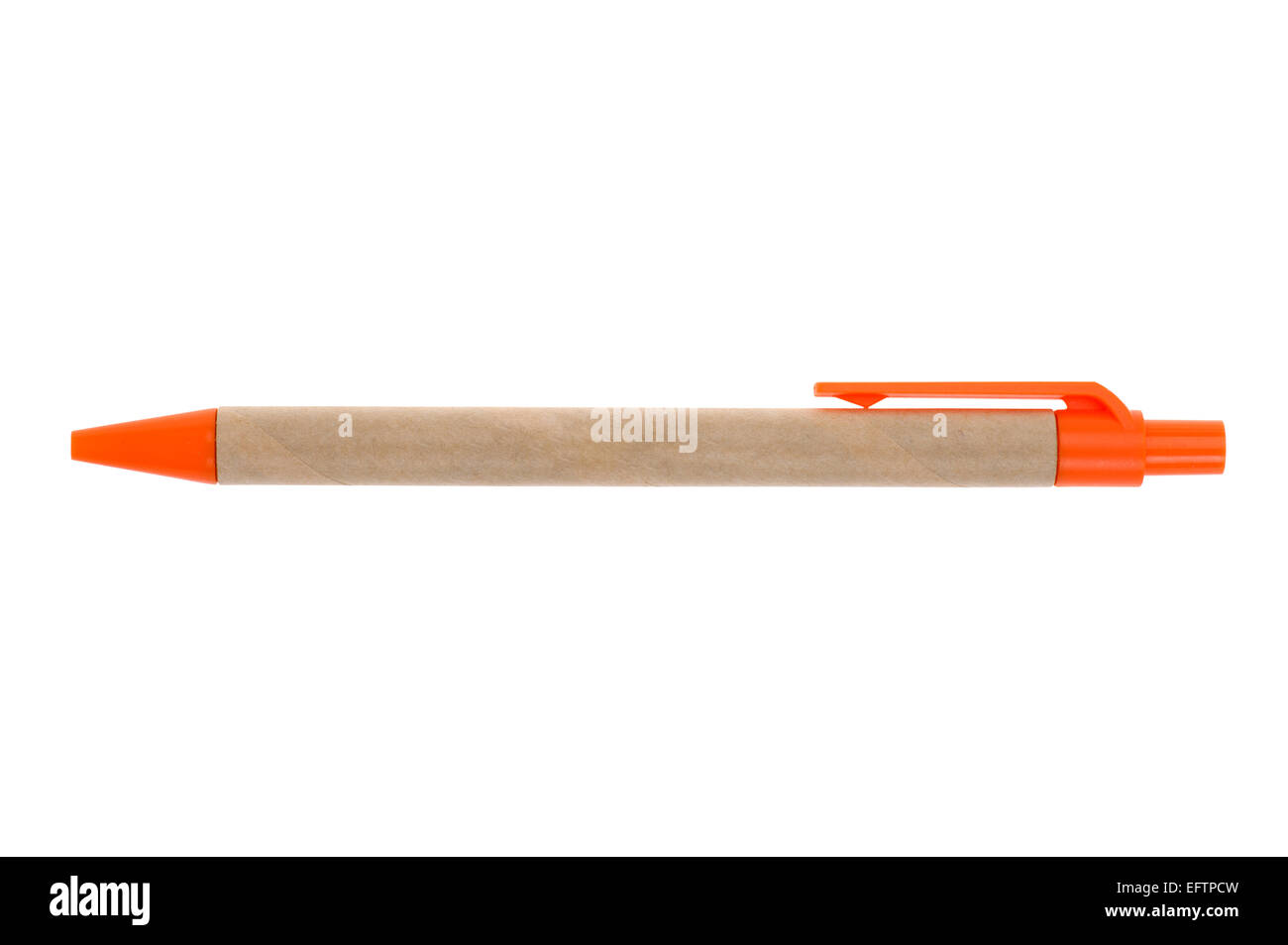 isoliertes Objekt auf weiß - Kollektion Kugelschreiber Stockfoto