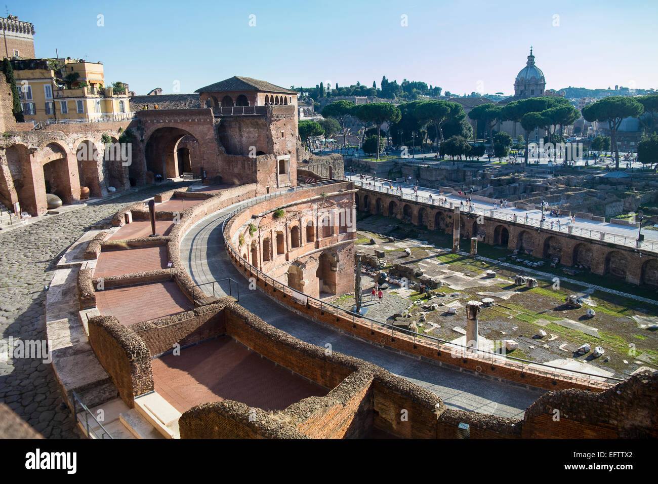 Mercati di Traiano. Rom, Italien Stockfoto
