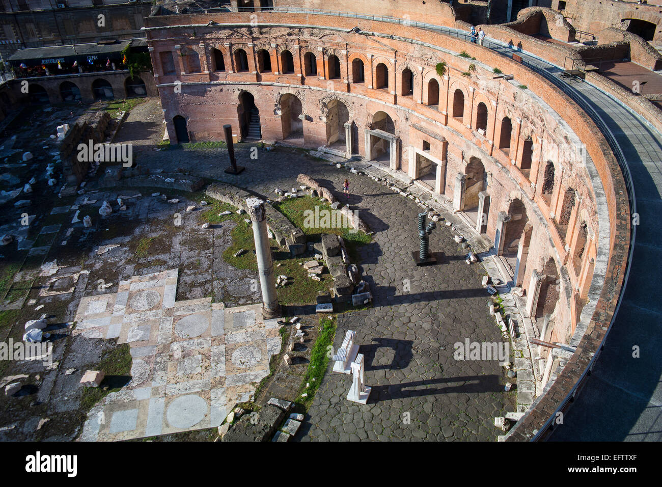 Mercati di Traiano. Rom, Italien Stockfoto