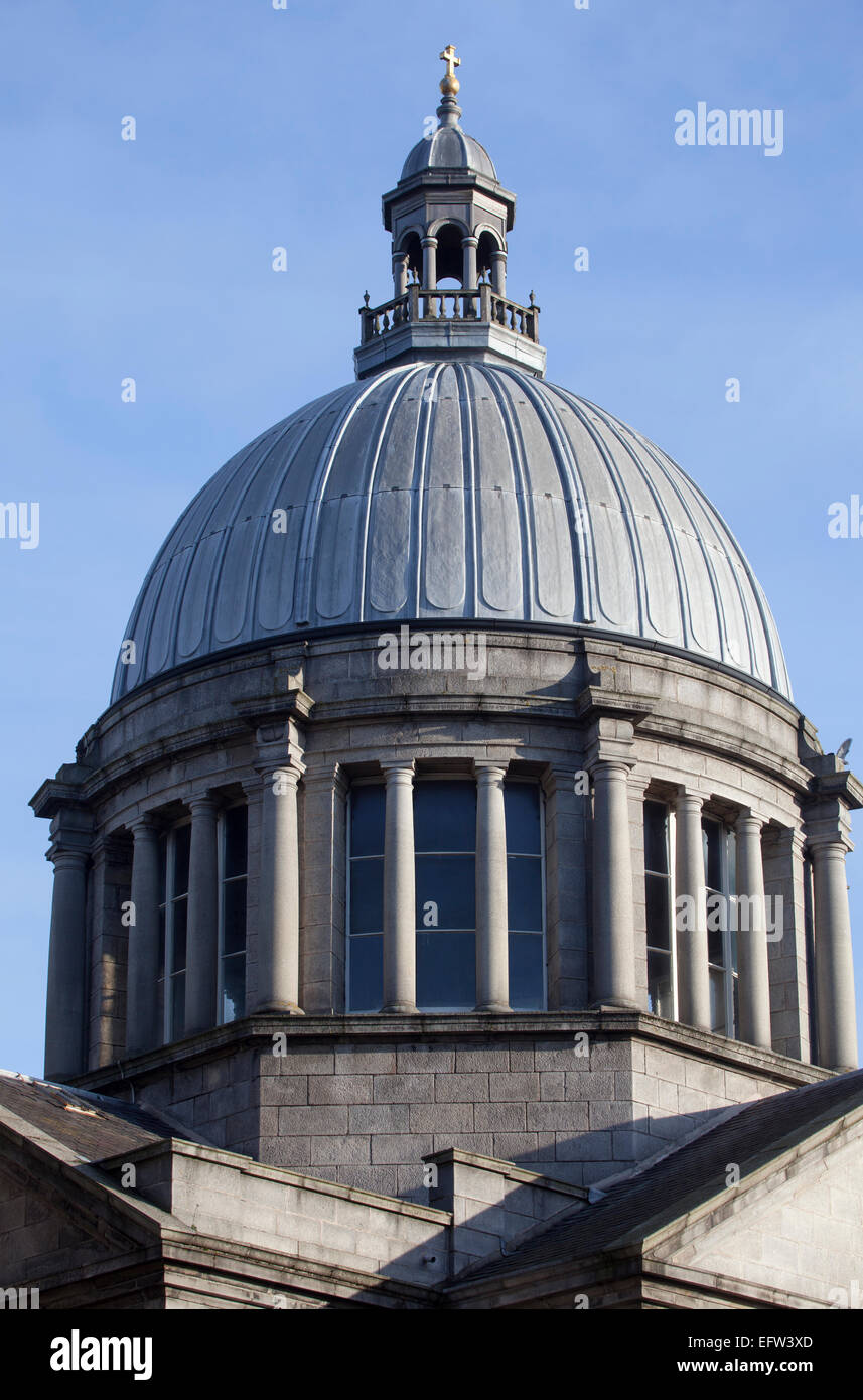 Kuppel der St. Marks Church Rosemount Viaduct Aberdeen Stockfoto