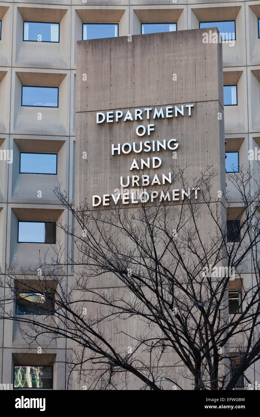 US-Urban und Housing-Abteilung Gebäude - Washington, DC USA Stockfoto