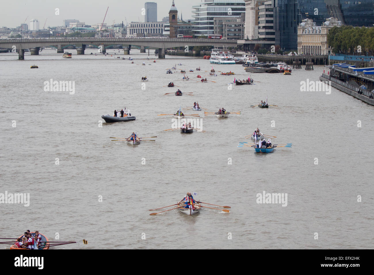 Great River Race 2014 Stockfoto