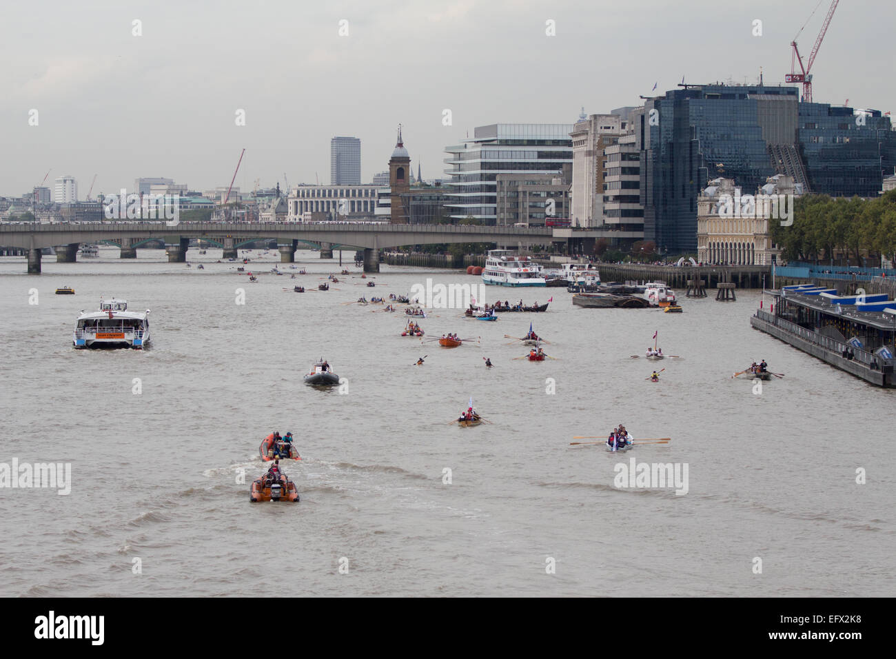 Great River Race 2014 Stockfoto