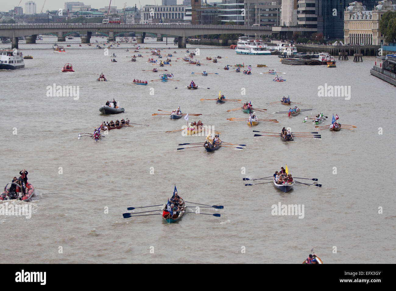 Great River Race 2014 Stockfoto