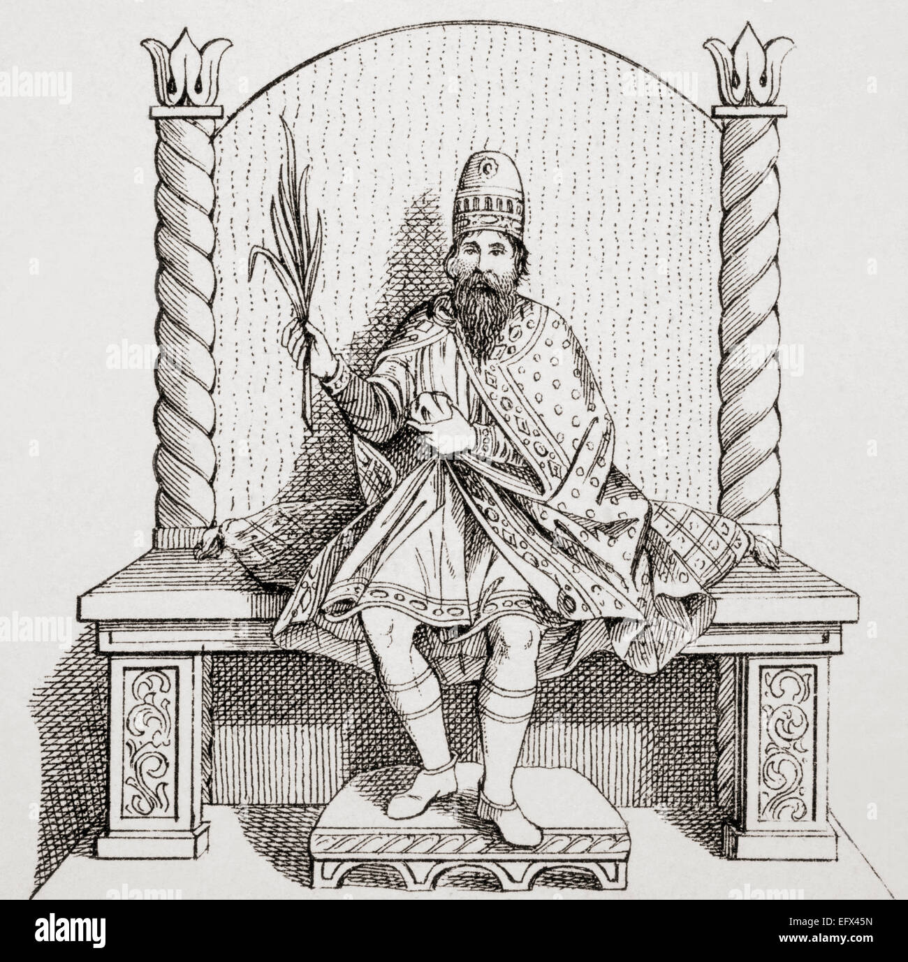 Bonifatius III der Toskana, Markgrafen der Toskana, aka Bonifatius IV oder Bonifatius von Canossa, 985-1052. Stockfoto
