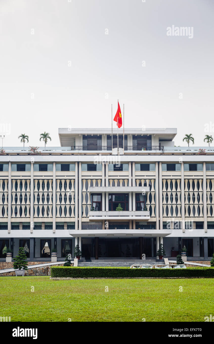 Palast der Wiedervereinigung, Ho-Chi-Minh-Stadt (Saigon), Vietnam. Stockfoto