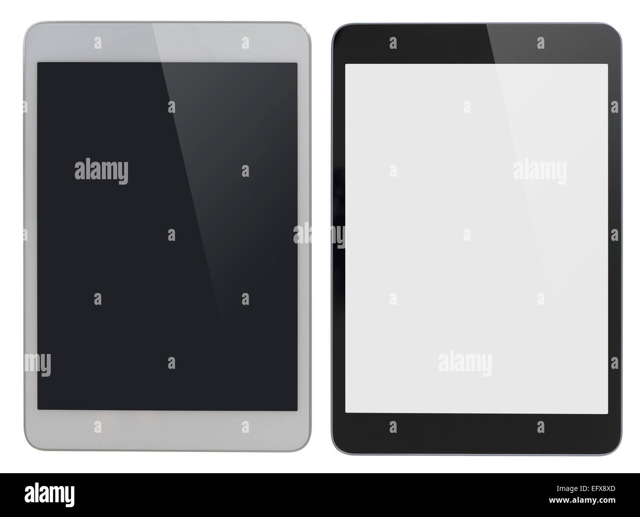 moderne Tablet-PC Ipad isoliert mit Beschneidungspfad enthalten ähnlich Stockfoto