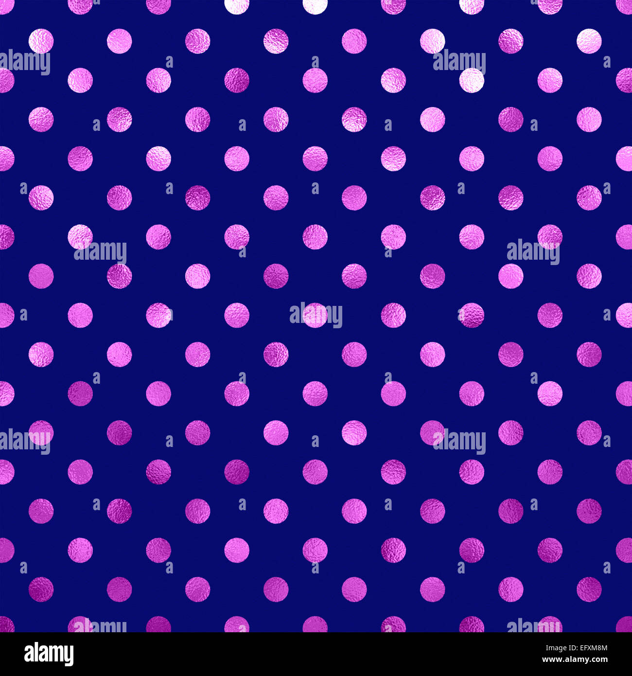 Hot Pink Metallic Foil Polka Stockfotos Und Bilder Kaufen Alamy