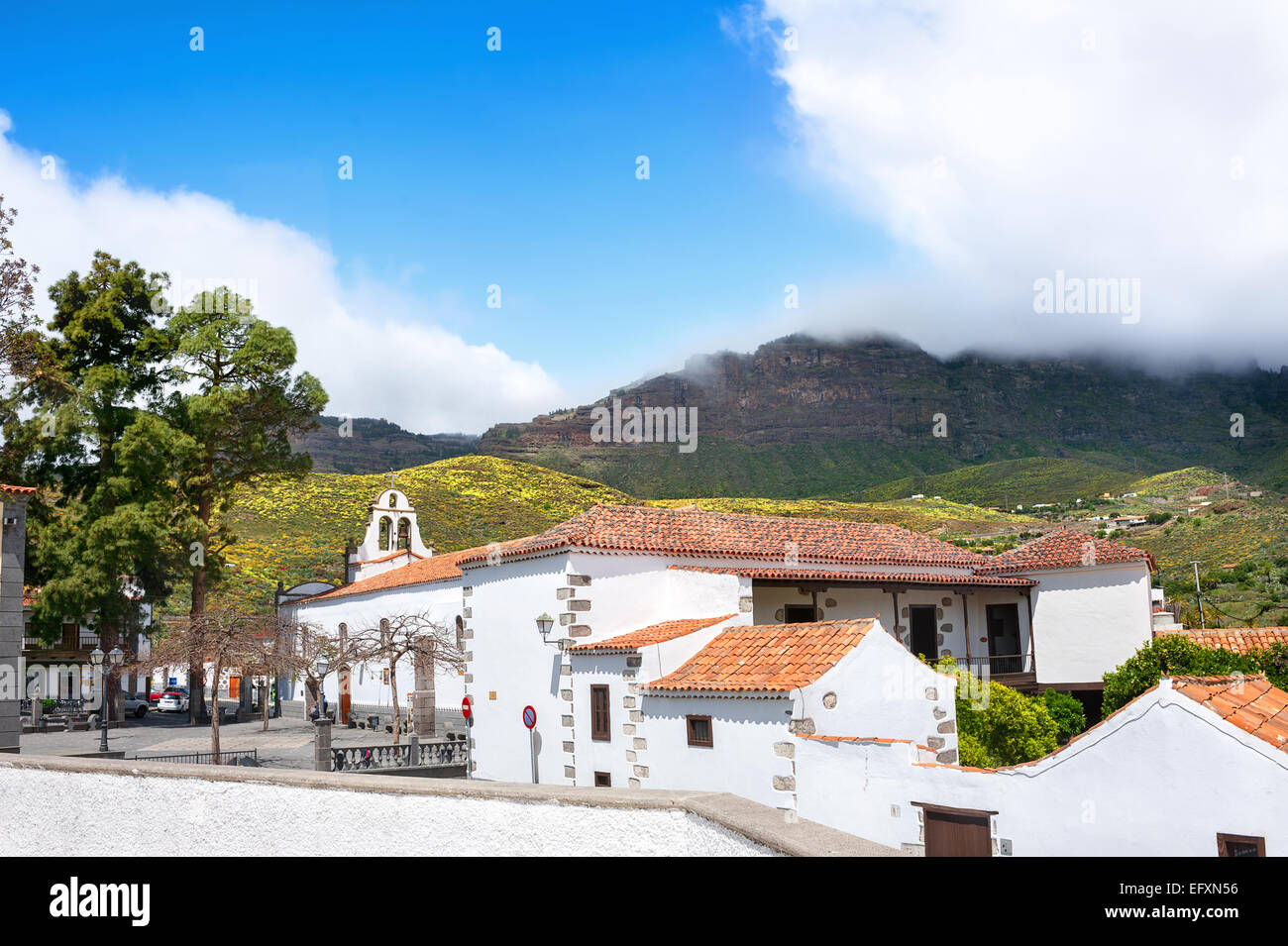 San Bartolome de Tirajana.  Gran Canaria. Spanien Stockfoto