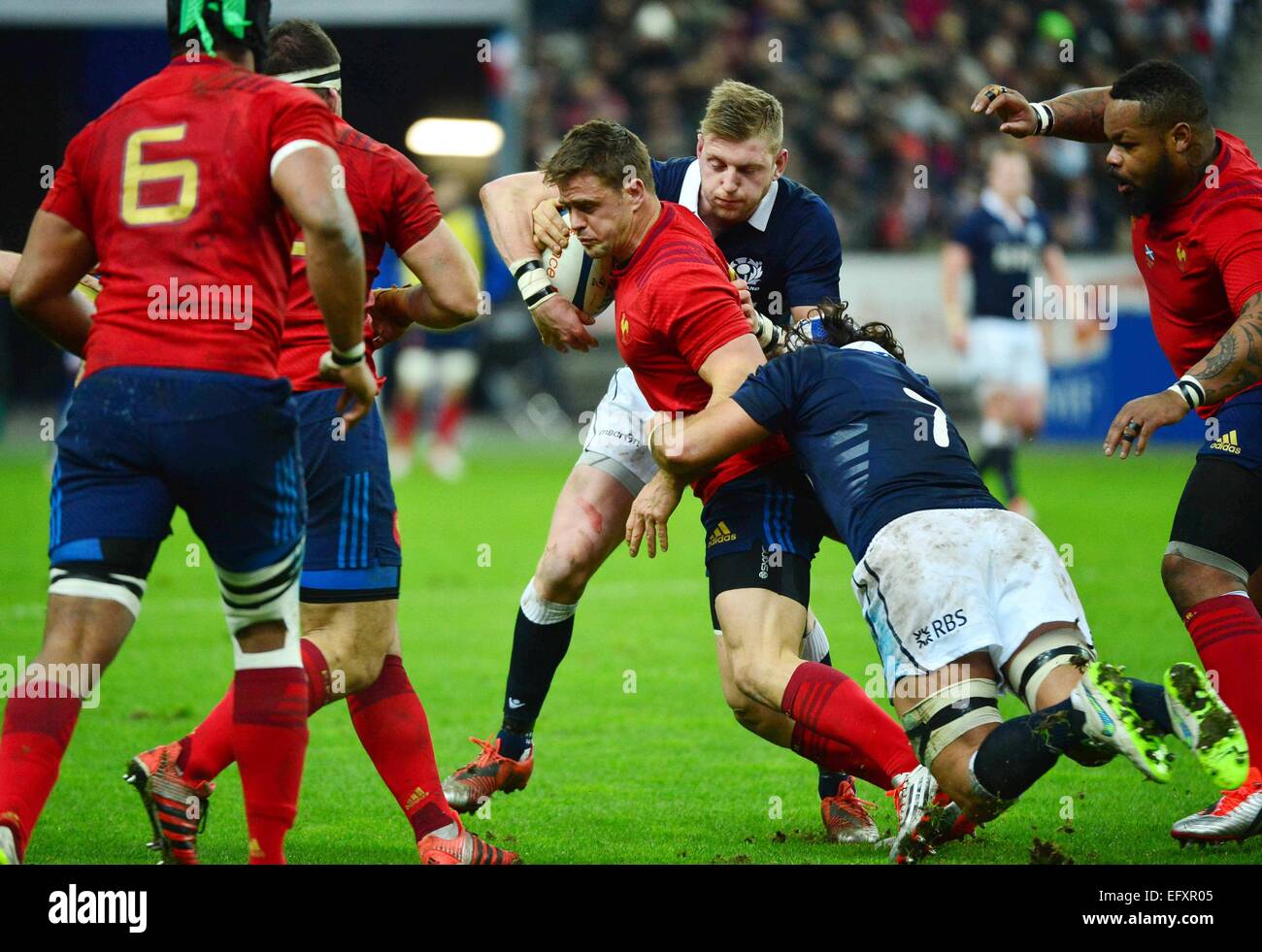 Rory KOCKOTT - 07.02.2015 - Frankreich/Ecosse - Tournoi des sechs-Nationen-Paris.Photo: Dave Winter/Icon Sport Stockfoto