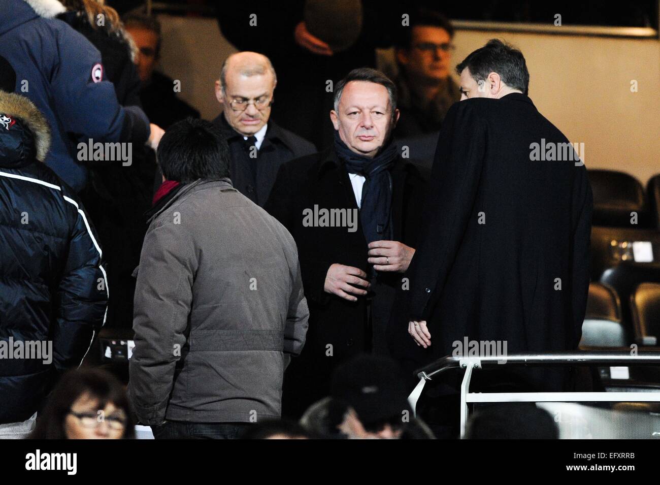 Thierry BRAILLARD - 08.02.2015 - Lyon/Paris Saint-Germain - 24eme Journee de Ligue 1. Foto: Jean Paul Thomas/Icon Sport Stockfoto