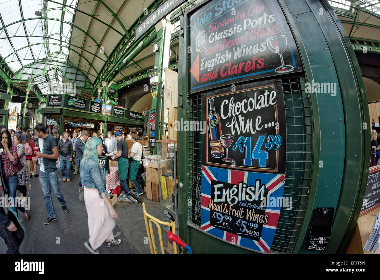 Bezirk Markt, London, Vereinigtes Königreich, Stockfoto