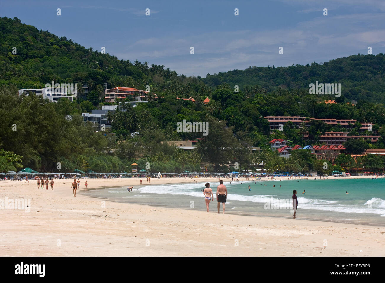 Kata Beach, Kata, Phuket, Thailand Stockfoto