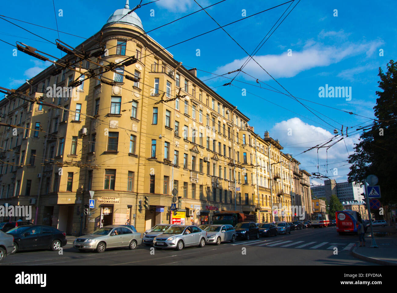 Wyborgskaja District, Sankt Petersburg, Russland, Europa Stockfoto