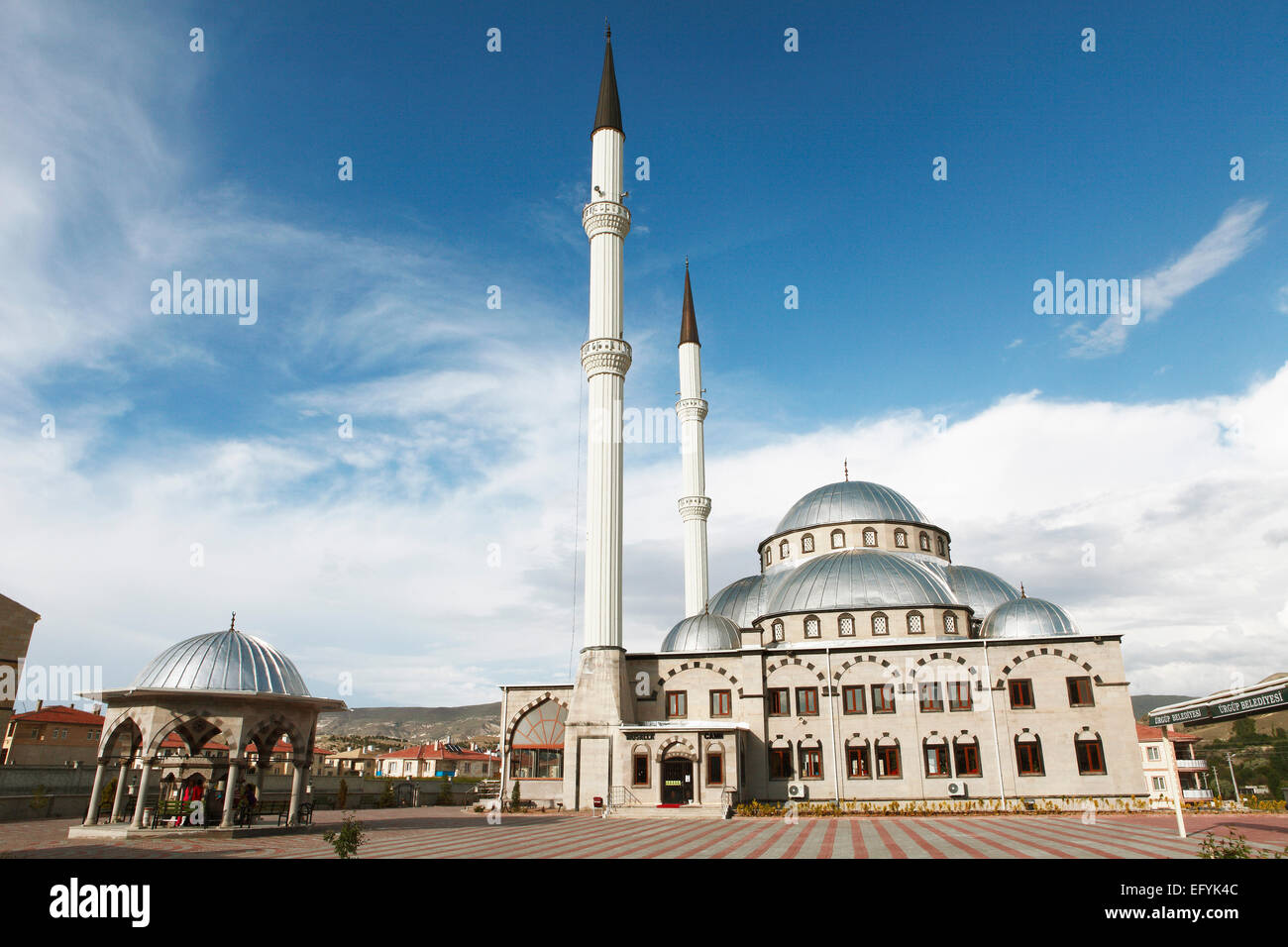 Moschee, Ürgüp, Nevsehir Provinz, Kappadokien, CentraRM AnatoRMia Region, Türkei Stockfoto
