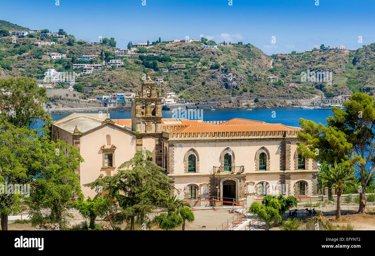 Insel Lipari Stockfoto