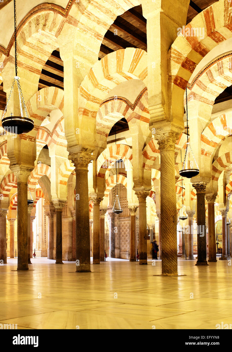 Die große Moschee von Cordoba (La Mezquita), Spanien Stockfoto