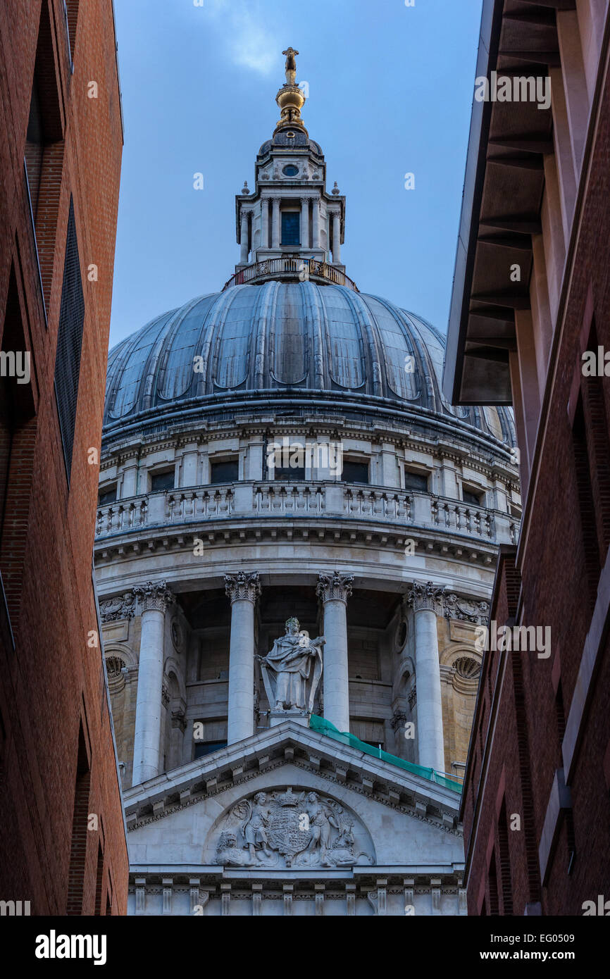 Kuppel der St. Pauls Cathedral Stockfoto