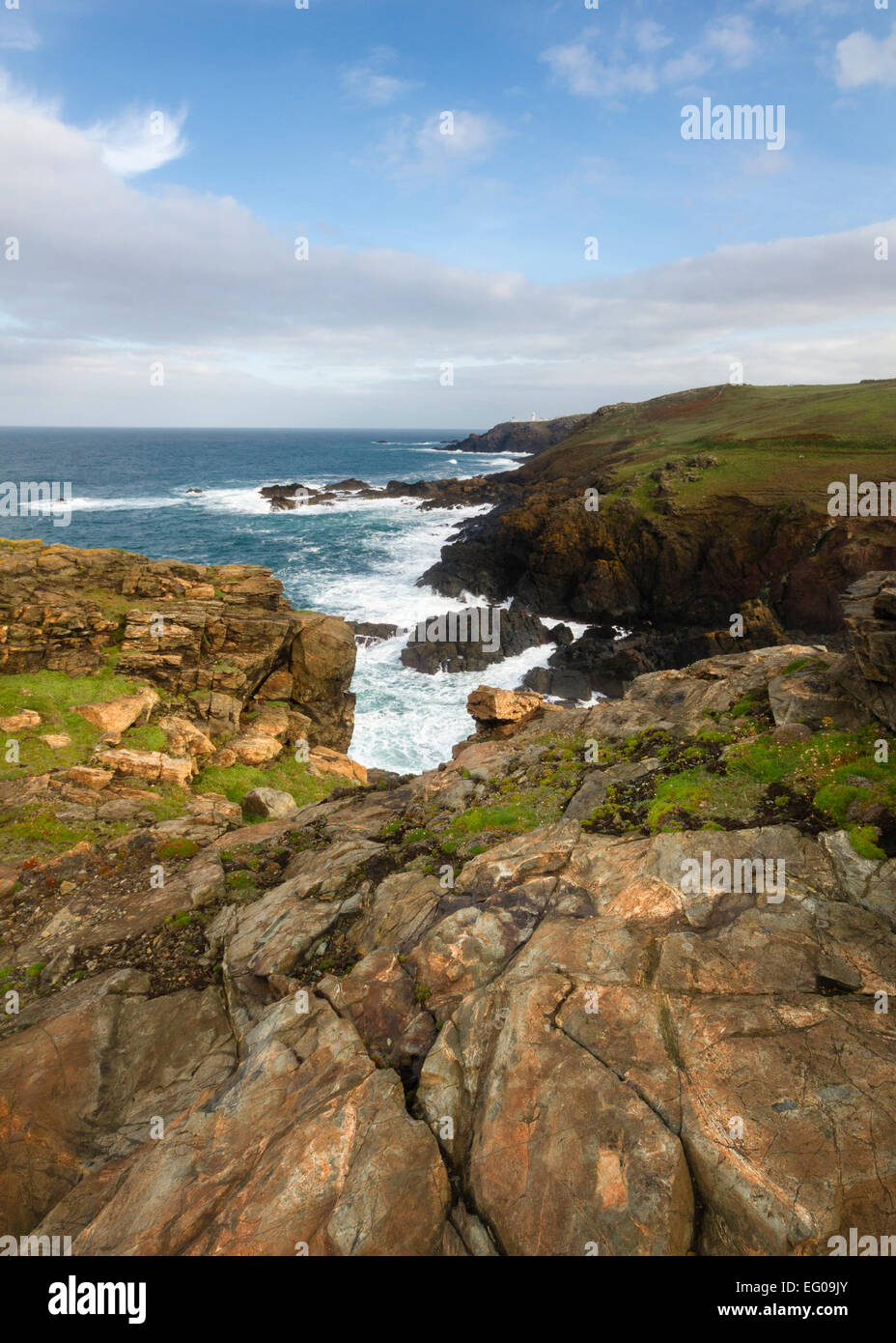 Levant Mine und Beam-Engine ist eine National Trust-Eigenschaft auf Trewellard, in der Nähe von St Just, Cornwall, Stockfoto