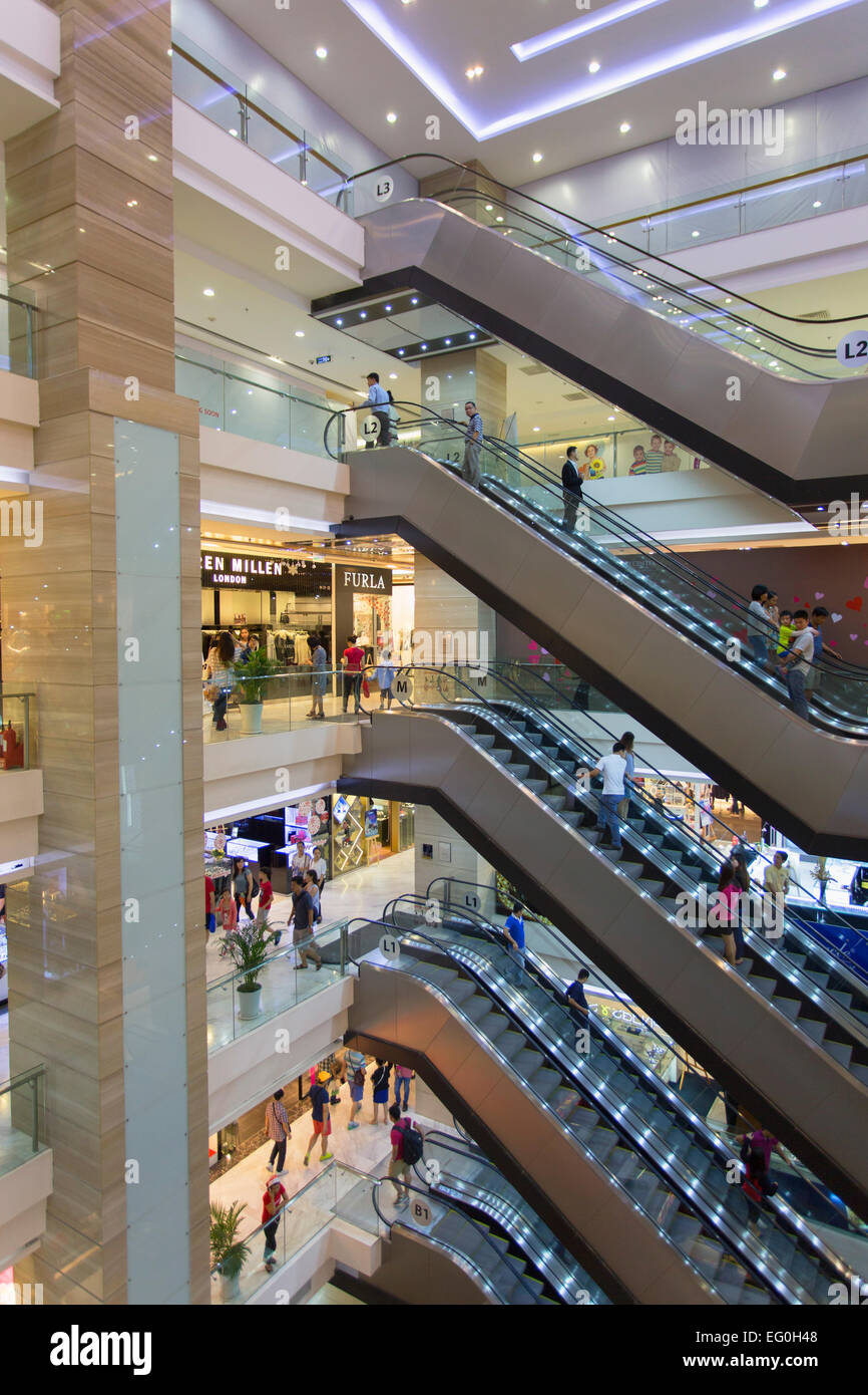 Vincom Centre Shopping Mall, Ho-Chi-Minh-Stadt, Vietnam Stockfoto