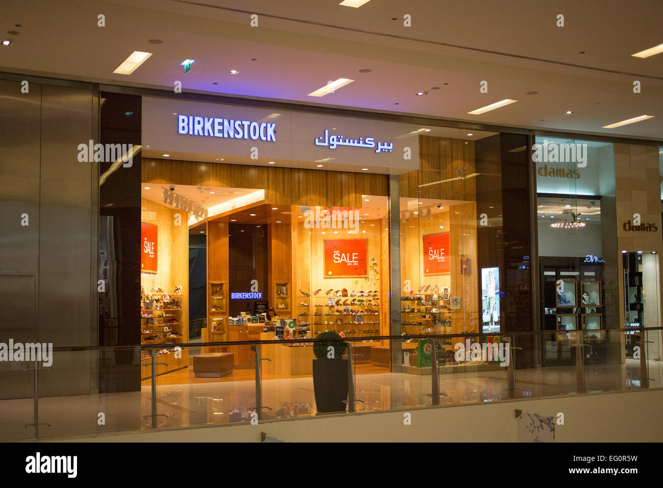 Birkenstock in der Marina Mall Dubai 