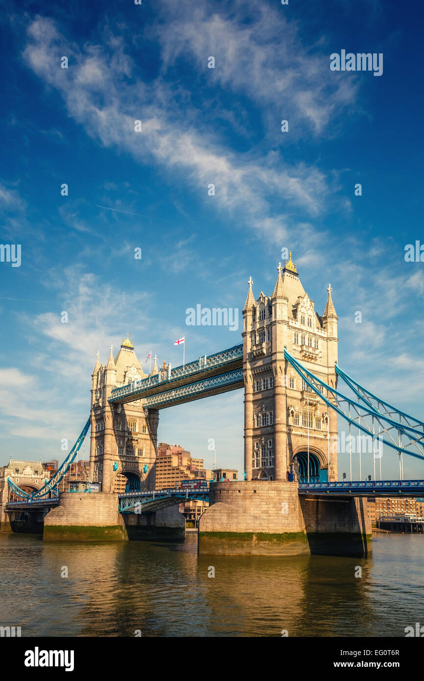 Tower Bridge in London Stockfoto