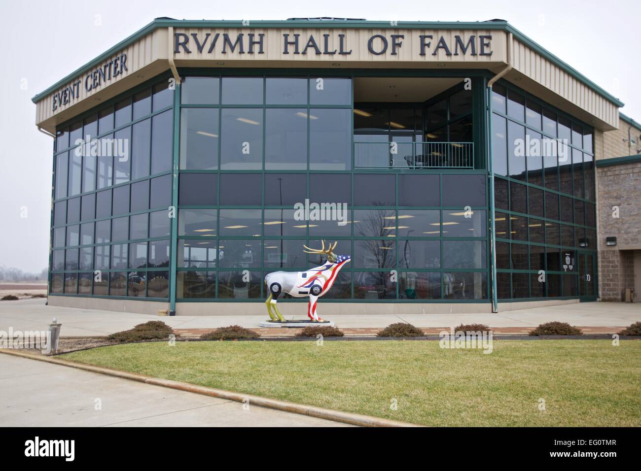 RV / MH Hall Of Fame Museum Stockfoto