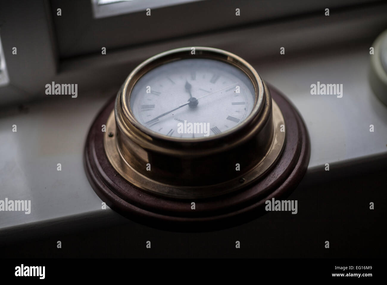 Eine altmodische Uhr Stockfoto