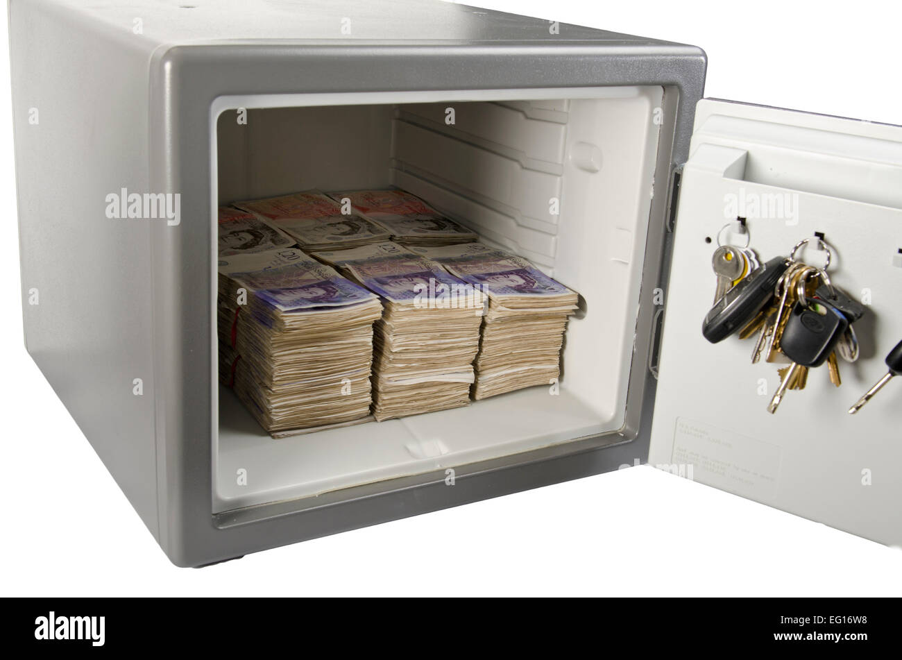 Sichere Tresore Voller Geld Bargeld Banknoten Banknoten Stockfotos Und Bilder Kaufen Alamy