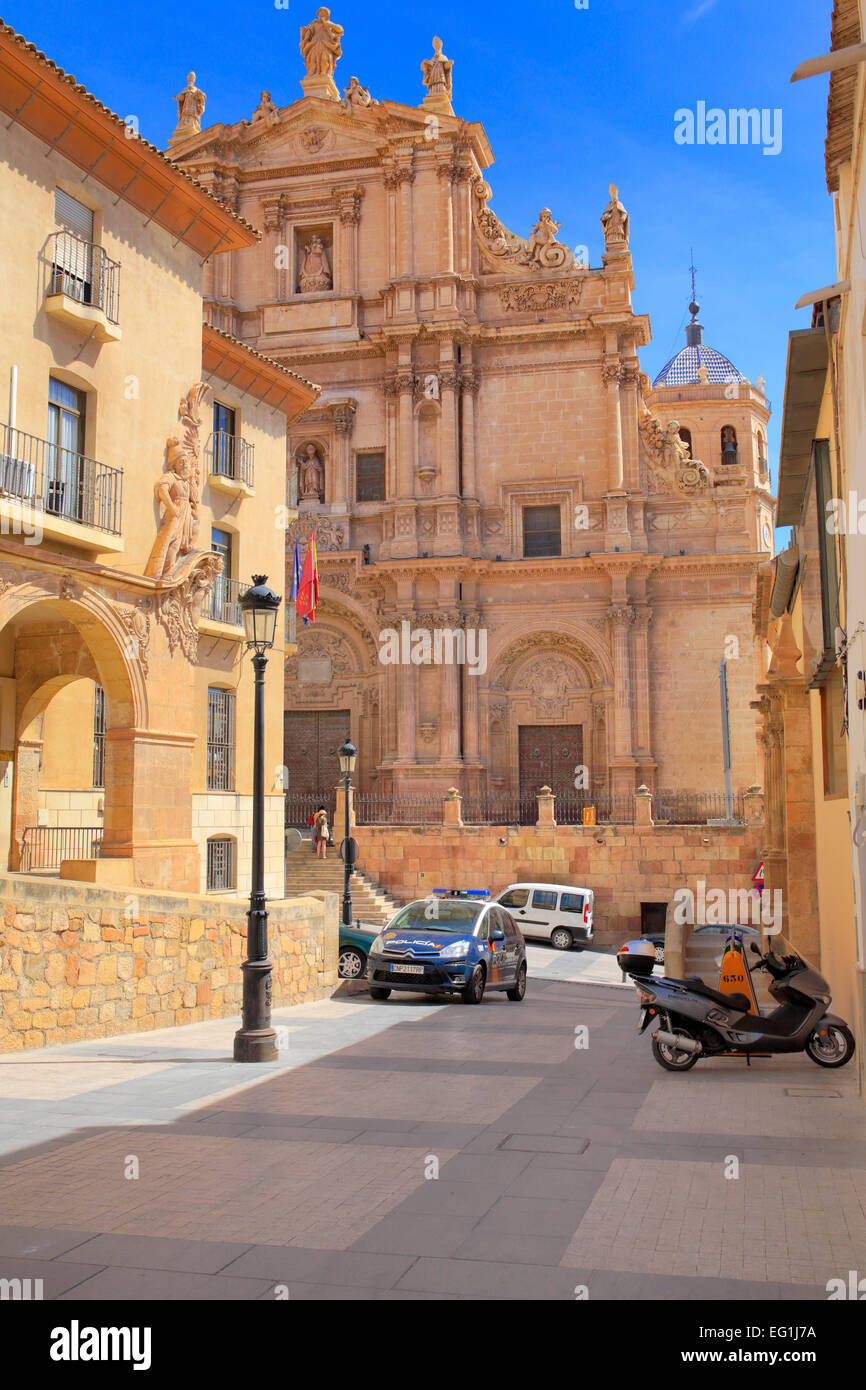 Colegiata de San Patricio Kirche, Lorca, Murcia, Spanien Stockfoto