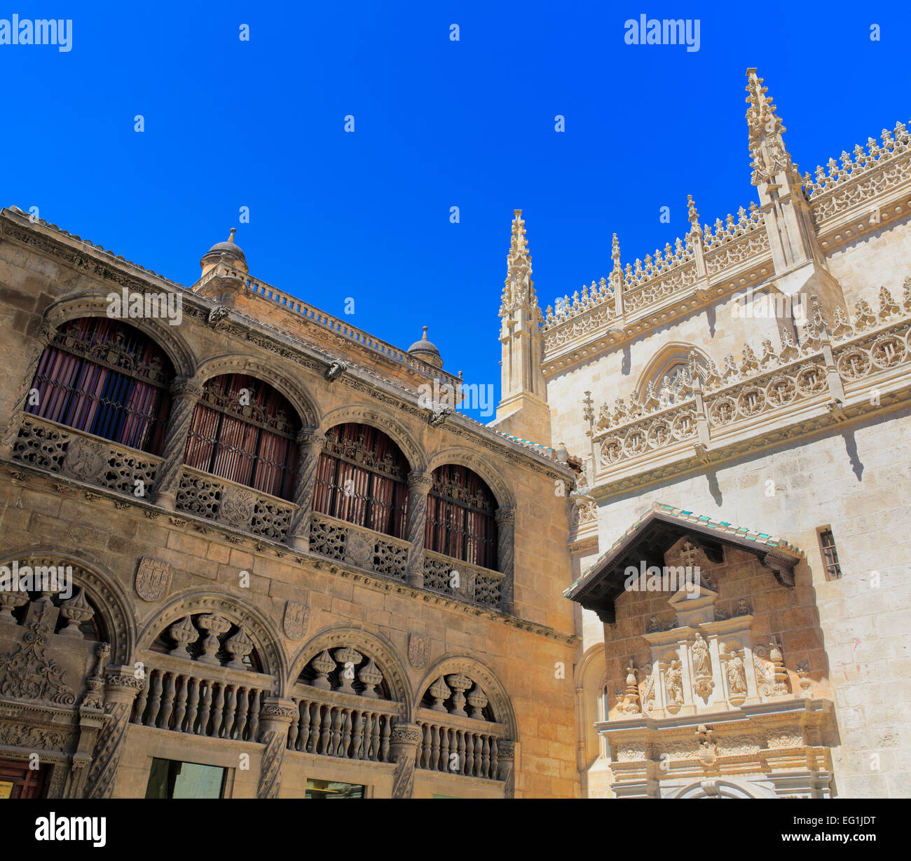 Kathedrale, Granada, Andalusien, Spanien Stockfoto