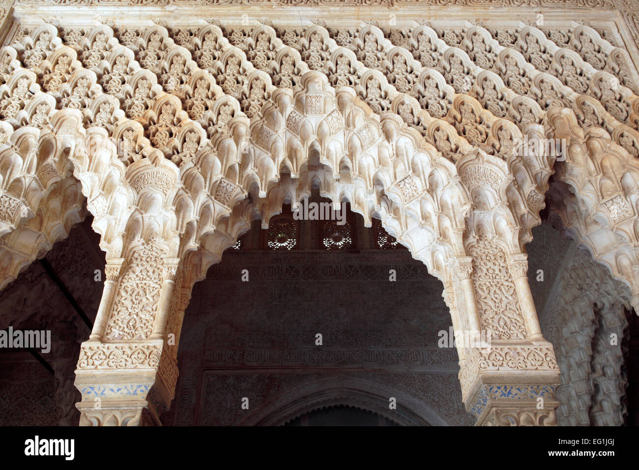 Alhambra, Granada, Andalusien, Spanien Stockfoto