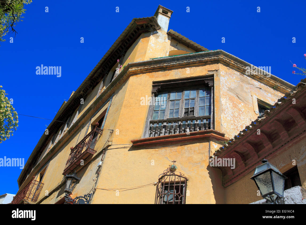 Haus der Mohrenkönig (La Casa del Rey Moro), Ronda, Andalusien, Spanien Stockfoto