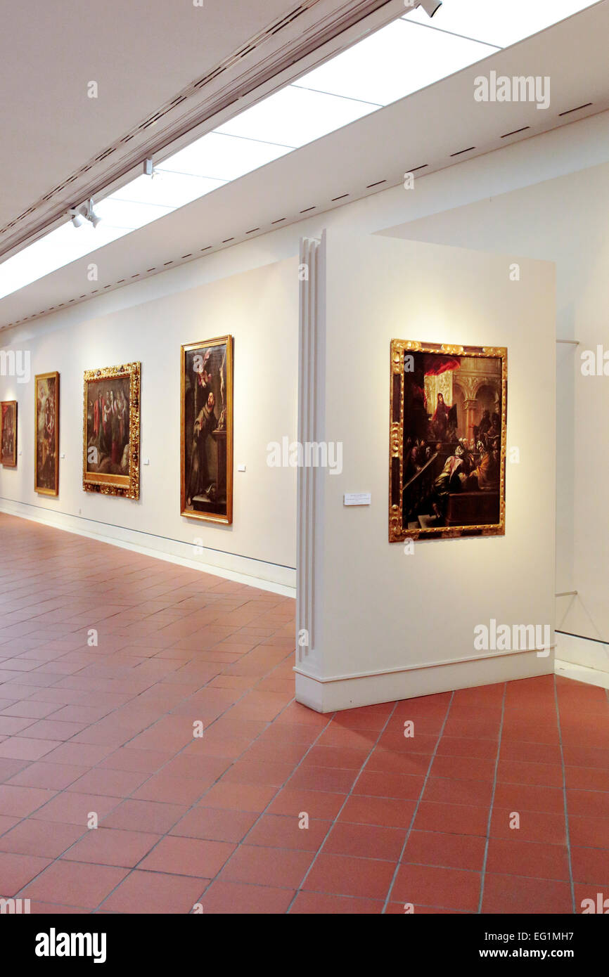 Museum der schönen Künste (Museo de Bellas Artes), Sevilla, Andalusien, Spanien Stockfoto