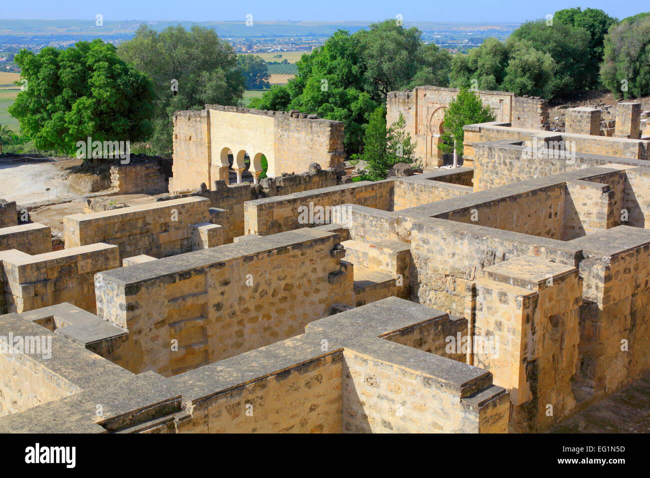 Medina Azahara, Córdoba, Andalusien, Spanien Stockfoto