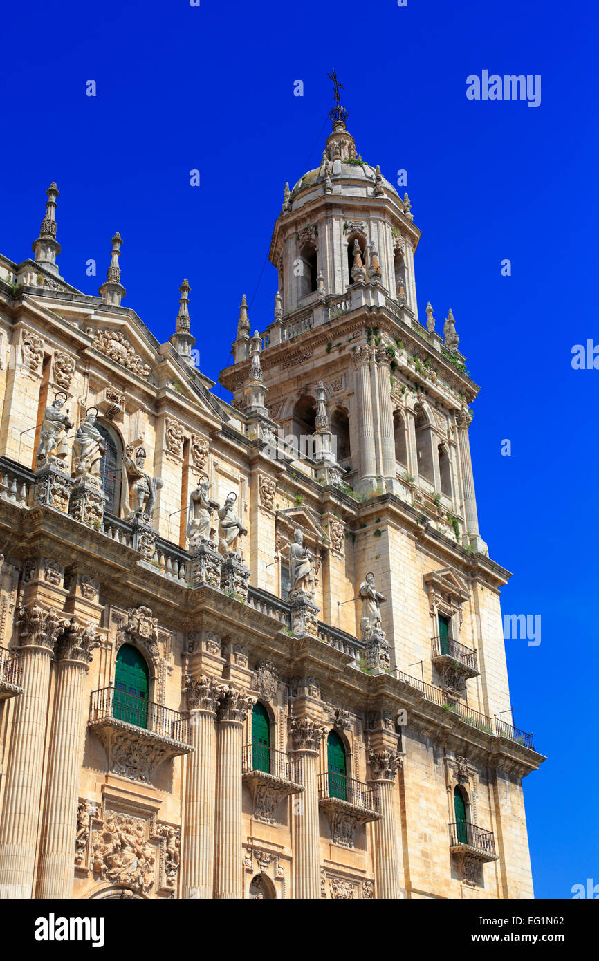 Kathedrale, Jaen, Andalusien, Spanien Stockfoto